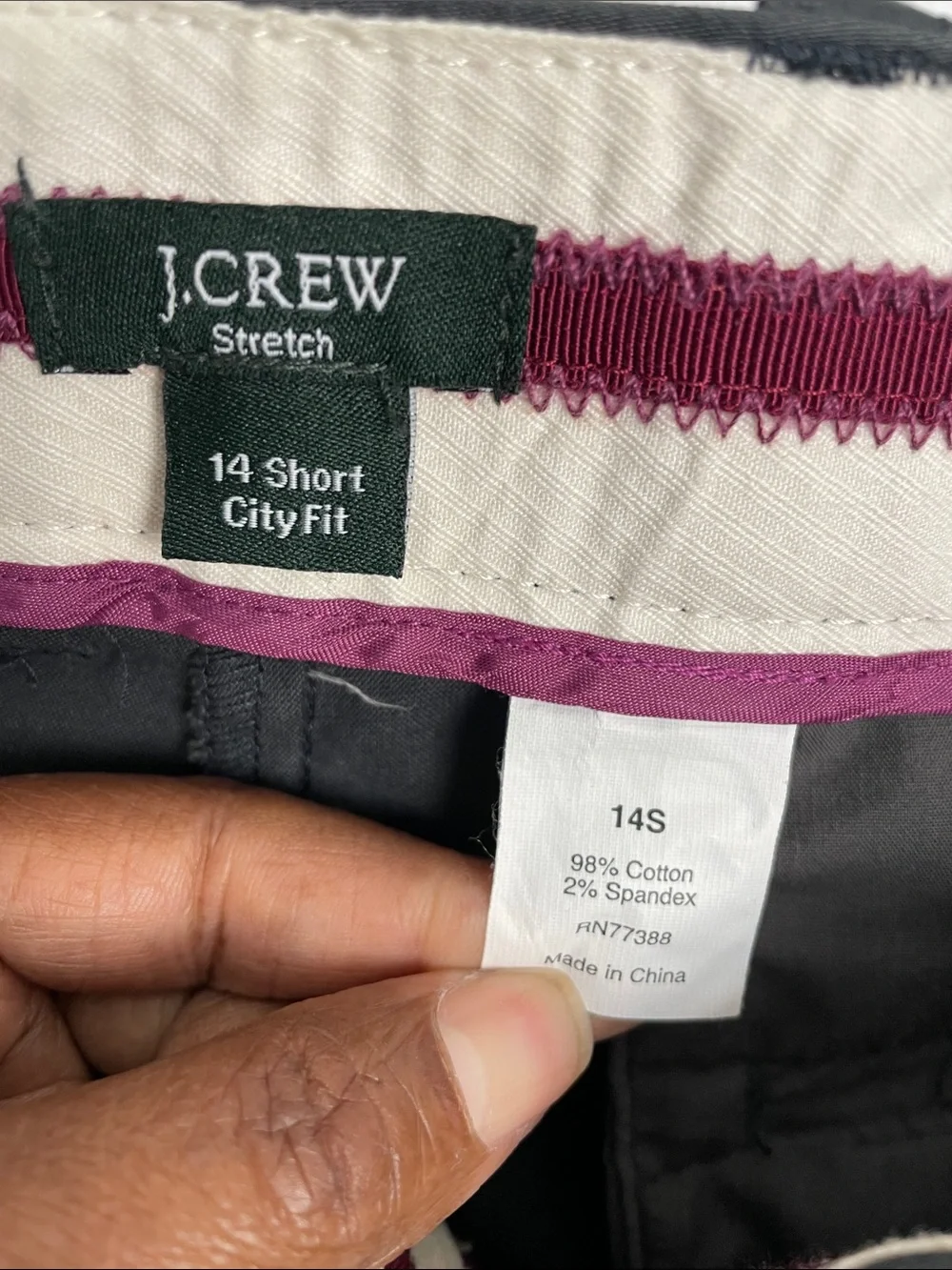J. Crew crew stretch